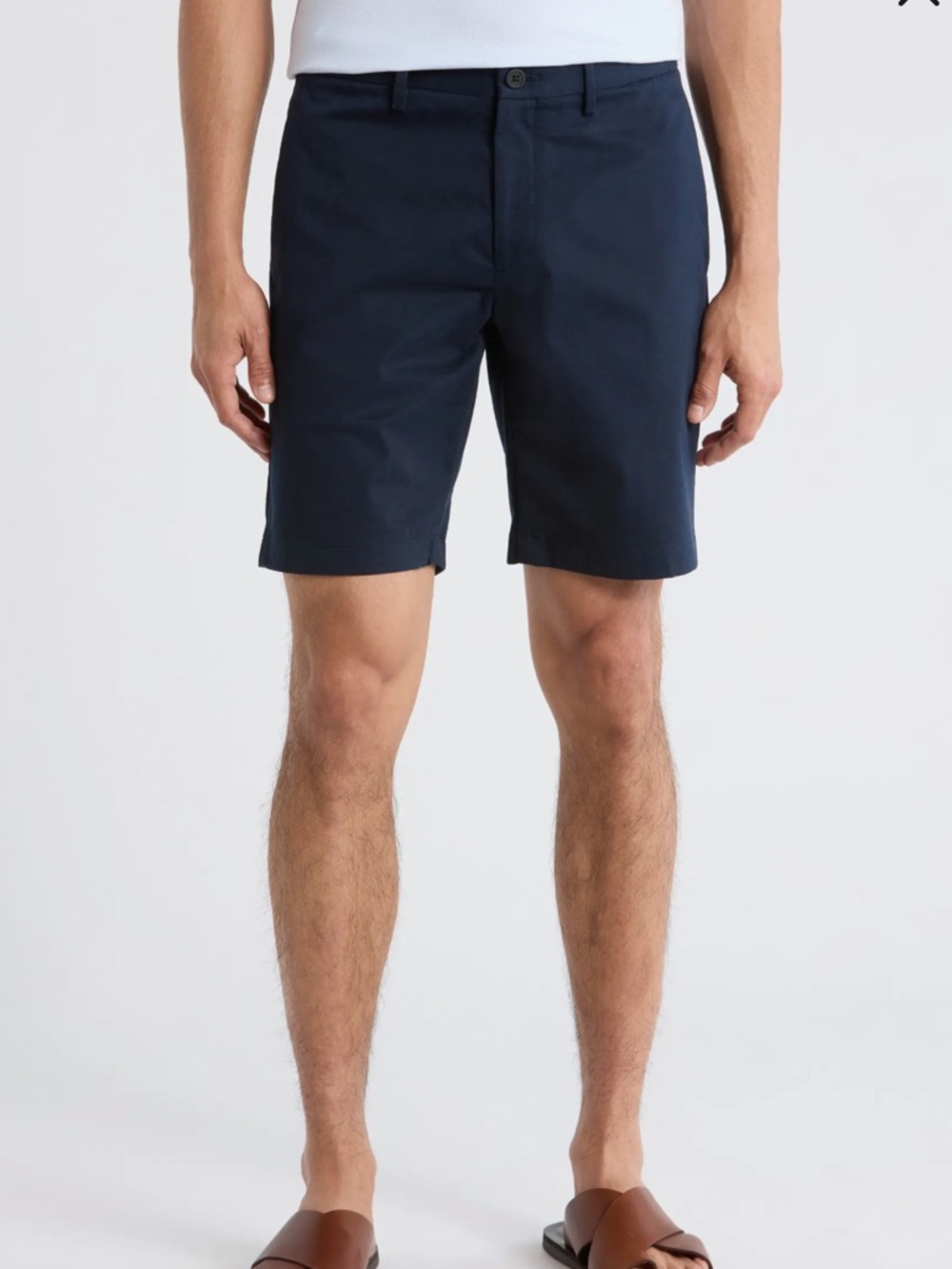 Theory Men Zaine space Patton Short in navy/eclipse NWTS